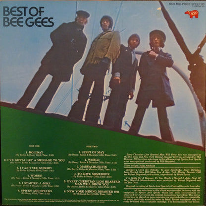 The Bee Gees. Best Of Bee Gees ( Re Issue 1983 ) VG+VG