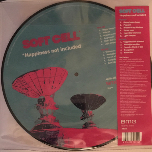 Soft Cell. *Happiness Not Included ( Picture Disc ) VG+VG+ - Ad-Astra Records