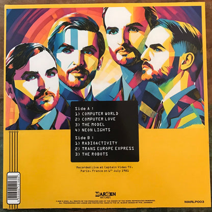 Kraftwerk. Random Access Memory - Paris / 1981 ( Ltd Edition Yellow Vinyl )