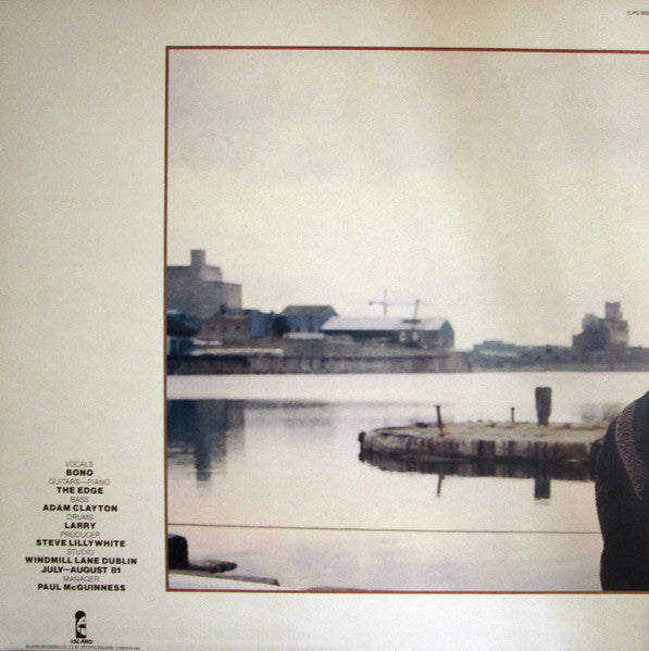 U2. October ( Textured + Inner Round Corners ) VG+VG - Ad-Astra Records