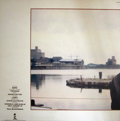 U2. October ( Textured + Inner Round Corners ) VG+VG - Ad-Astra Records