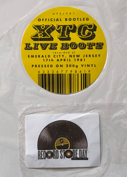 XTC. Live Boots (Emerald City, Cherry Hill, New Jersey 17th April 1981) RSD 2026 200g