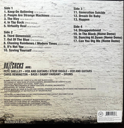 Buzzcocks. The Way ( Re Issue Double Clear Vinyl ) - Ad-Astra Records