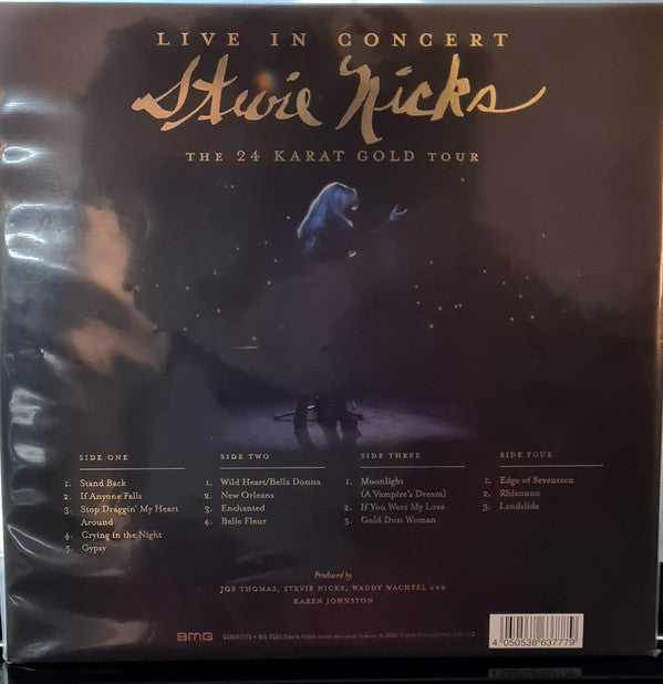 Stevie Nicks. Live In Concert: The 24 Karat Gold Tour  2 × Vinyl, LP, Album, 180g