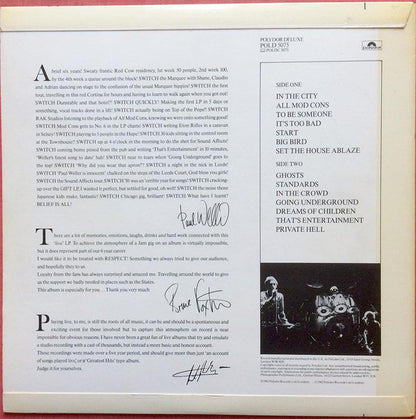 The Jam. Dig The New Breed VG+VG