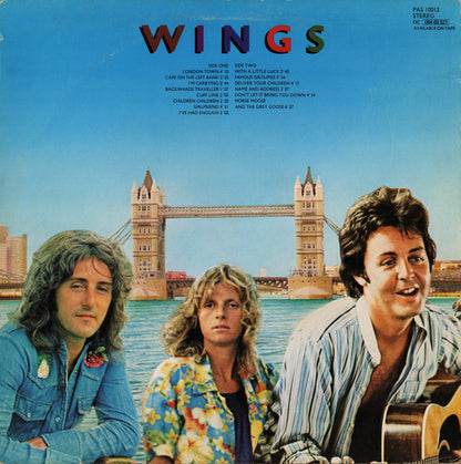 Wings. London Town ( + Poster  ) VG+VG