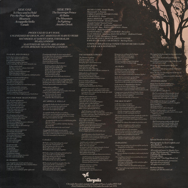 Maddy Prior. Changing Winds VG+VG