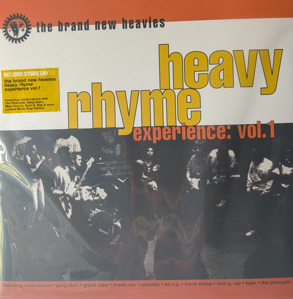 The Brand New Heavies. Heavy Rhyme Experience: Vol. 1 ( Record Store Day, Reissue, White Vinyl )