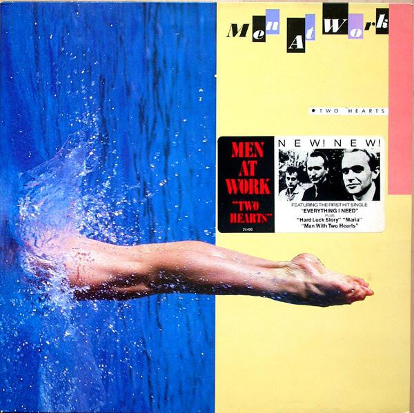 Men At Work. " Two Hearts " ( Gatefold ) VG+VG