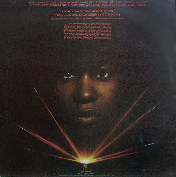 Joan Armatrading. Joan Armatrading VG G+ - Ad-Astra Records