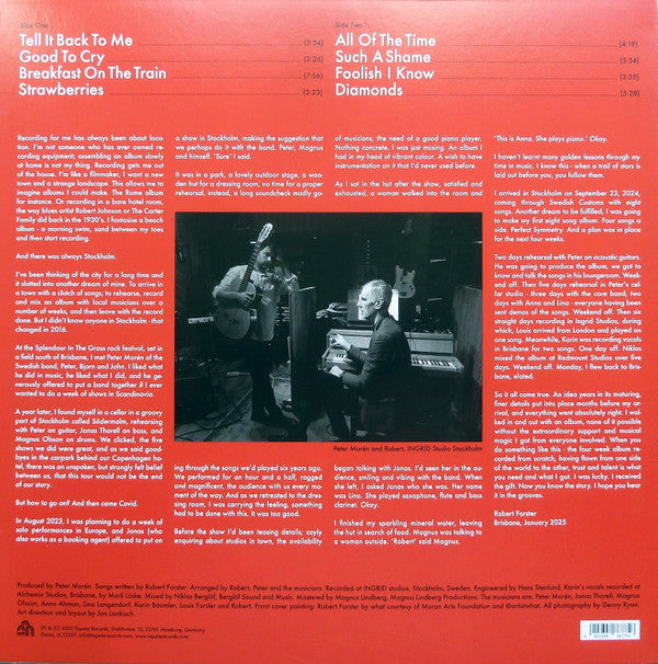 Robert Forster. Strawberries - Ad-Astra Records