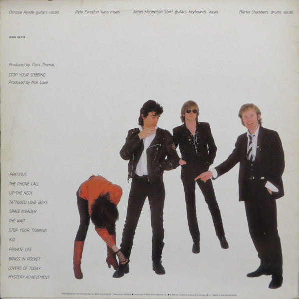 The Pretenders. Pretenders ( Dutch Release ) VG VG - Ad-Astra Records
