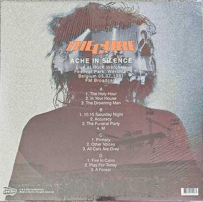 The Cure.  Ache In Silence - Live At Rock Werchter Festival 1981 ( Limited To 300 Copies Only ) - Ad-Astra Records