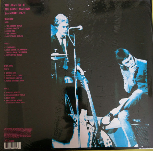 The Jam. The Jam Live At The Music Machine 2nd March 1978  Limited Edition, Remastered, 180 gram - Ad-Astra Records
