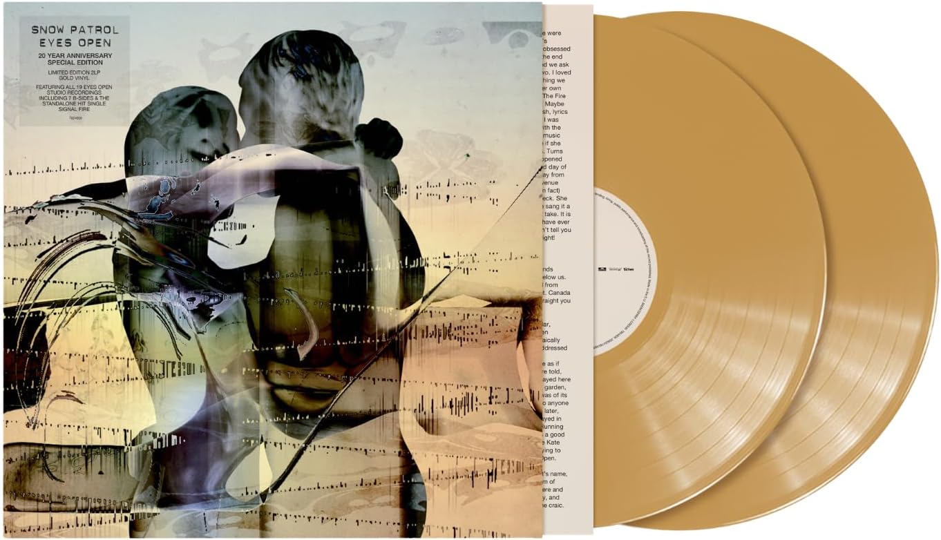 Snow Patrol. Eyes Open - 20 Year Anniversary Special Edition Release Date 24th July