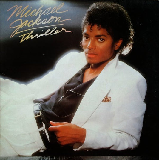 Michael Jackson. Thriller (Re Issue White Labels  Gatefold ) VG G+