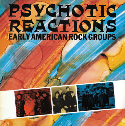Various. Psychotic Reactions - Early American Rock Groups VG+VG