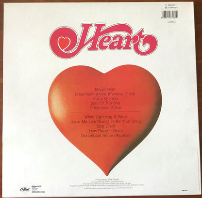 Heart. Dreamboat Annie VG+VG+
