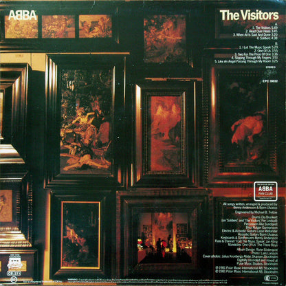 ABBA. The Visitors VG+ VG