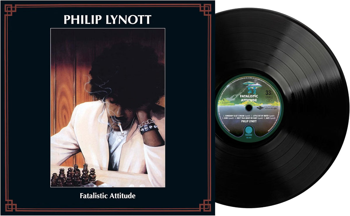 Phil Lynott. Fatalistic Attitude. Release Date 30th October