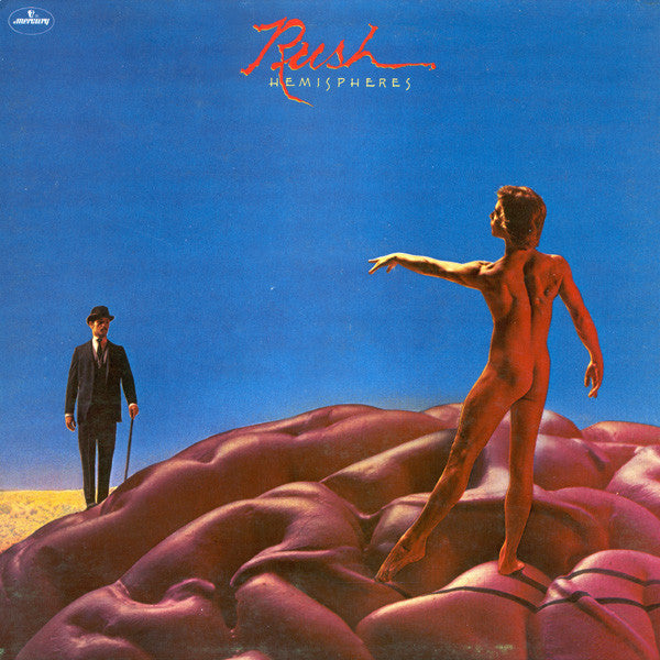 Rush. Hemispheres ( Gatefold ) VG+VG