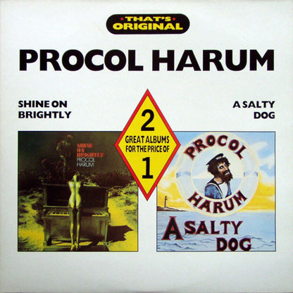 Procol Harum. Shine On Brightly / A Salty Dog ( Double ) VG+VG