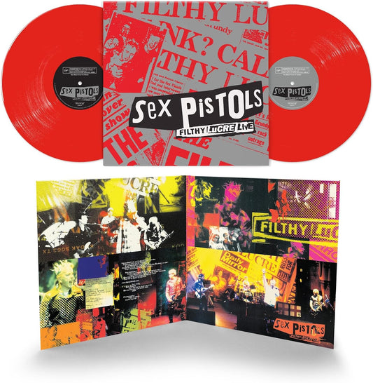 Sex Pistols. Filthy Lucre - 30th Anniversary Ltd Edition Double Red Vinyl Release Date 20th November - Ad-Astra Records
