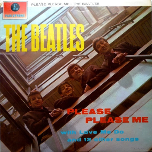 The Beatles. Please Please Me ( Eighth pressing, November 1969 until 1970. ) VG+VG