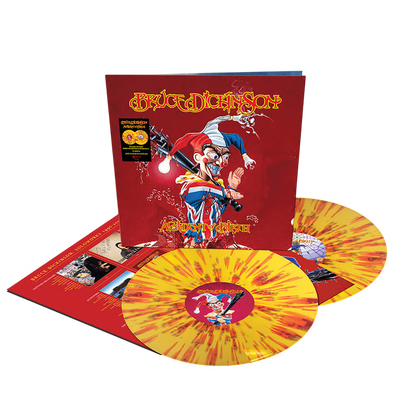 Bruce Dickinson. Accident Of Birth (2026 Remix) Double Splatter Vinyl Release Date 23rd October