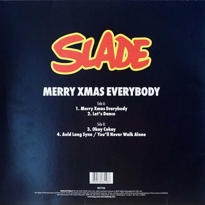 Slade. Merry Xmas Everybody Vinyl, 12", 45 RPM, Single, Snowflake Marble