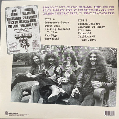 Black Sabbath. Live At Ontario Motor Speedway 1974 ( Purple Vinyl ) - Ad-Astra Records