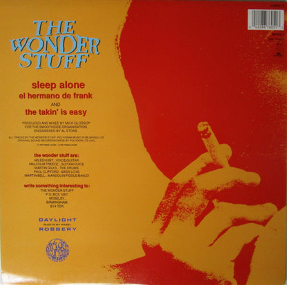 The Wonder Stuff. Sleep Alone 12" 45 RPM  VG+VG+