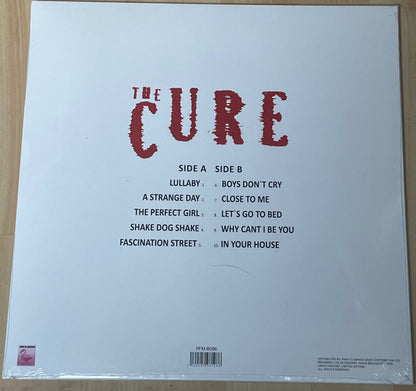 The Cure.  Live 1990 ( Red Vinyl ) - Ad-Astra Records