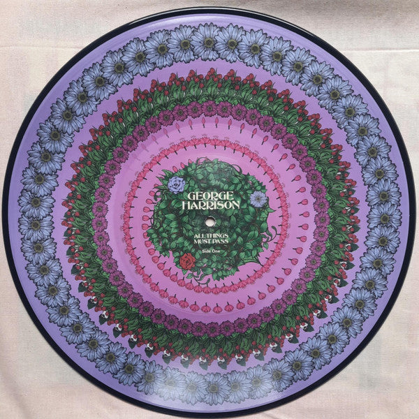 George Harrison. All Things Must Pass ( 3 x Vinyl, LP, Album, Record Store Day, Limited Edition, Numbered, Zoetrope Picture Disc ) EX EX - Ad-Astra Records