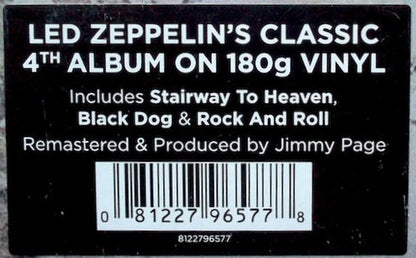 Led Zeppelin. IV ( 180g Re Mastered ) - Ad-Astra Records