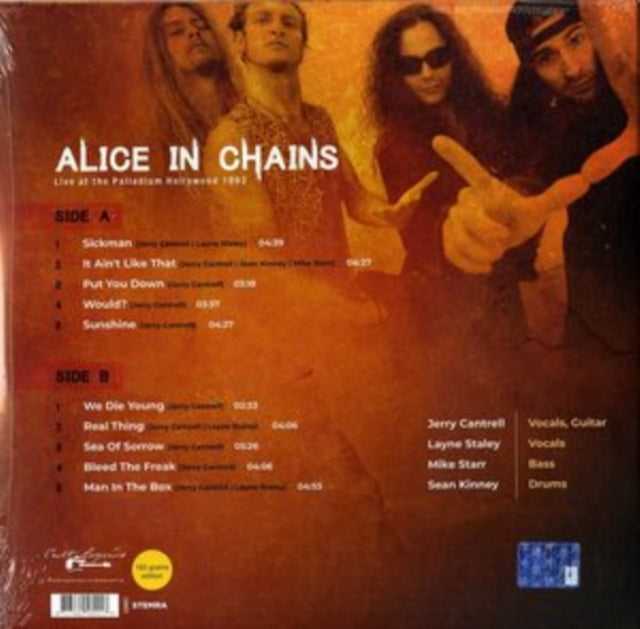 Alice In Chains. Live At The Palladium Hollywood 1992