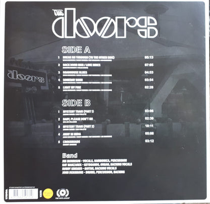 The Doors. Seattle Center Coliseum 1970 ( Silver Vinyl )