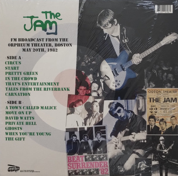 The Jam. live in Boston 1982