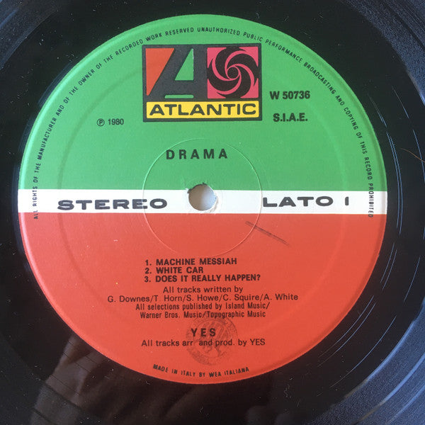 Yes. Drama ( Gatefold ) VG+G+