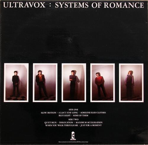 Ultravox : Systems Of Romance VG+VG - Ad-Astra Records