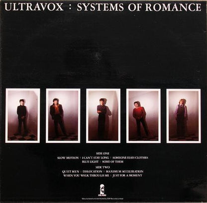 Ultravox : Systems Of Romance VG+VG - Ad-Astra Records