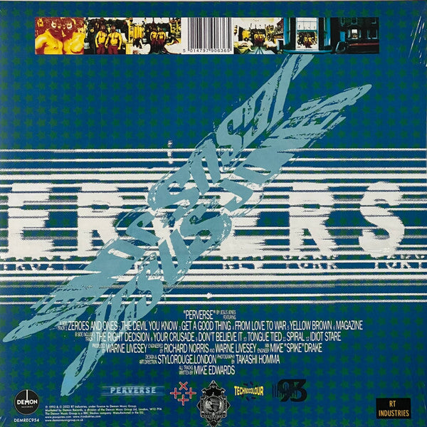 Jesus Jones. Perverse ( 140g Blue Vinyl )