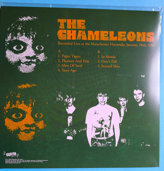 The Chameleons. Recorded Live at the Manchester Hacienda, January 28th 1983 Green Vinyl