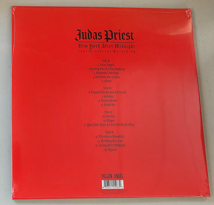Judas Priest. New York After Midnight ( Double Red Vinyl. Recorded live at the Palladium, New York, USA on 23 July 1981. )