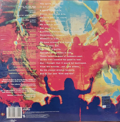 Hawkwind. Palace Springs ( Record Store Day, Limited Edition, Reissue, Remastered, Orange )