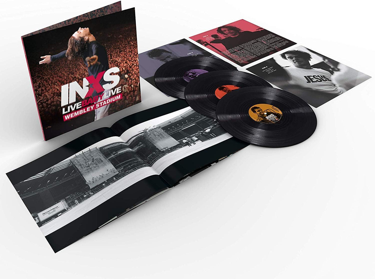 INXS. Live Baby Live Wembley Stadium ( 3 X LP ) Deluxe Edition