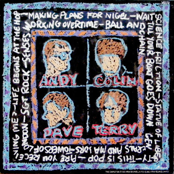 XTC. Some Singles 1977 - 1982 VG+VG - Ad-Astra Records