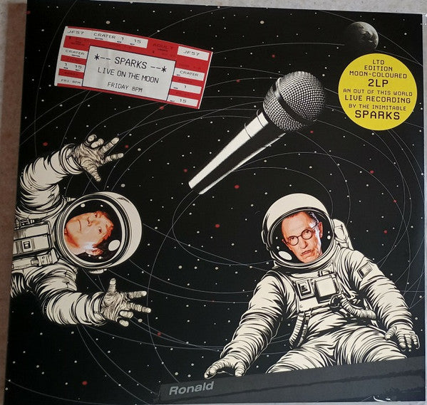 Sparks. Sparks Live On the Moon ( Double Ltd Edition Moon Coloured )