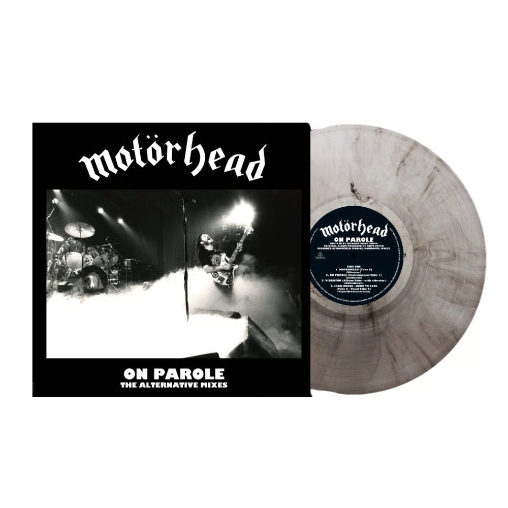 Motorhead. On Parole The Alternate Mixes 140g Black & Clear Smokey Marble Release date: 25th September 2026