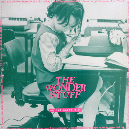 The Wonder Stuff. On The Ropes E.P. 12", EP, 45 RPM VG+VG+ - Ad-Astra Records
